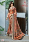 Kritika Vol 5 By Kashvi Dull Moss Kasab Daily Wear Saree Exporters In India